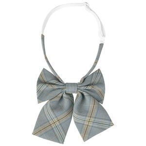 Pre-tied Bowties Adjustable Colorful Plaid Tartan Checked Bow Ties Slate Blue